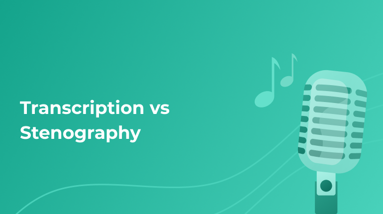Tips on Stenography vs Transcription & Cryptic Code vs Plain Language