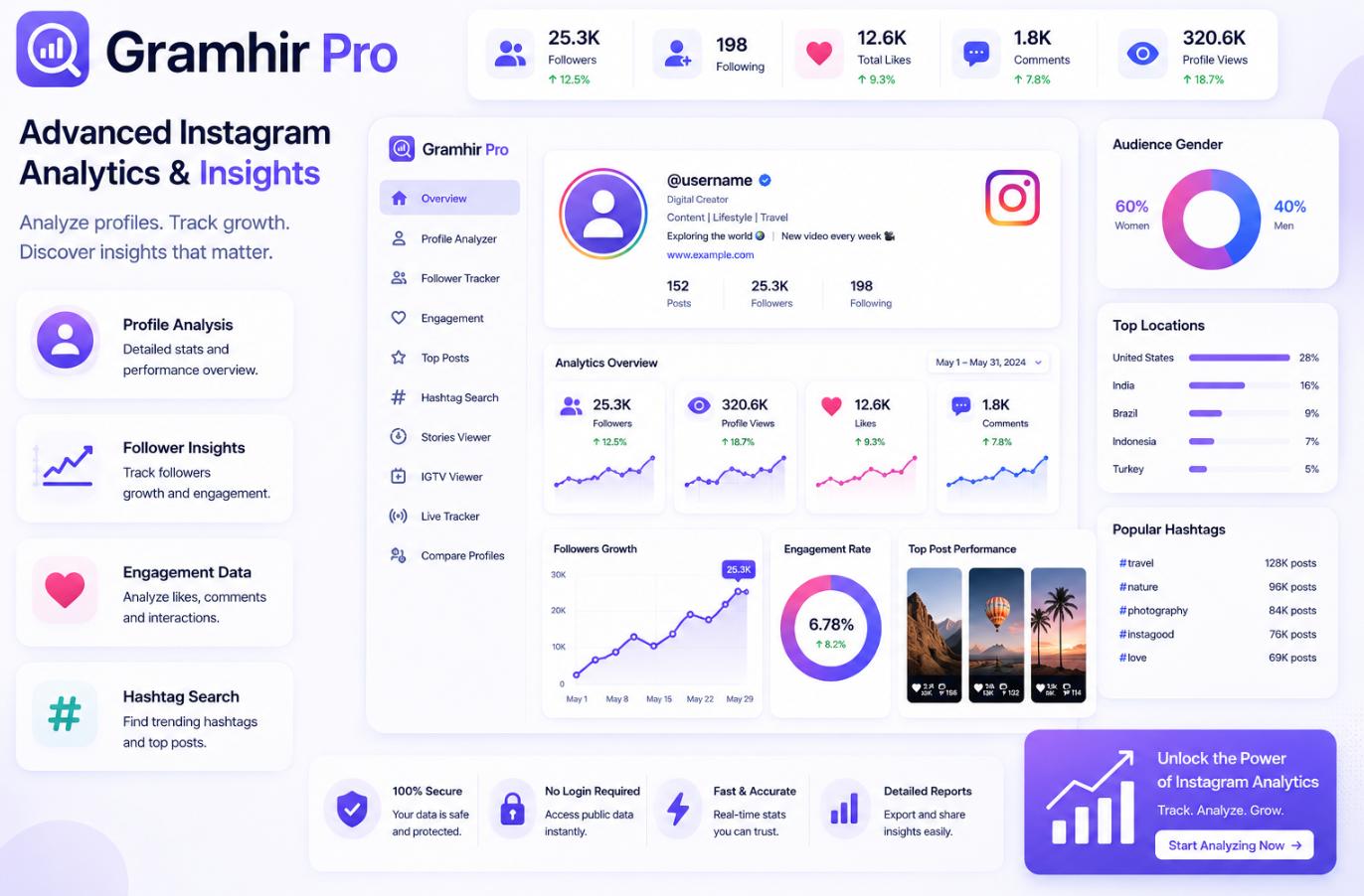 gramhir pro infographic