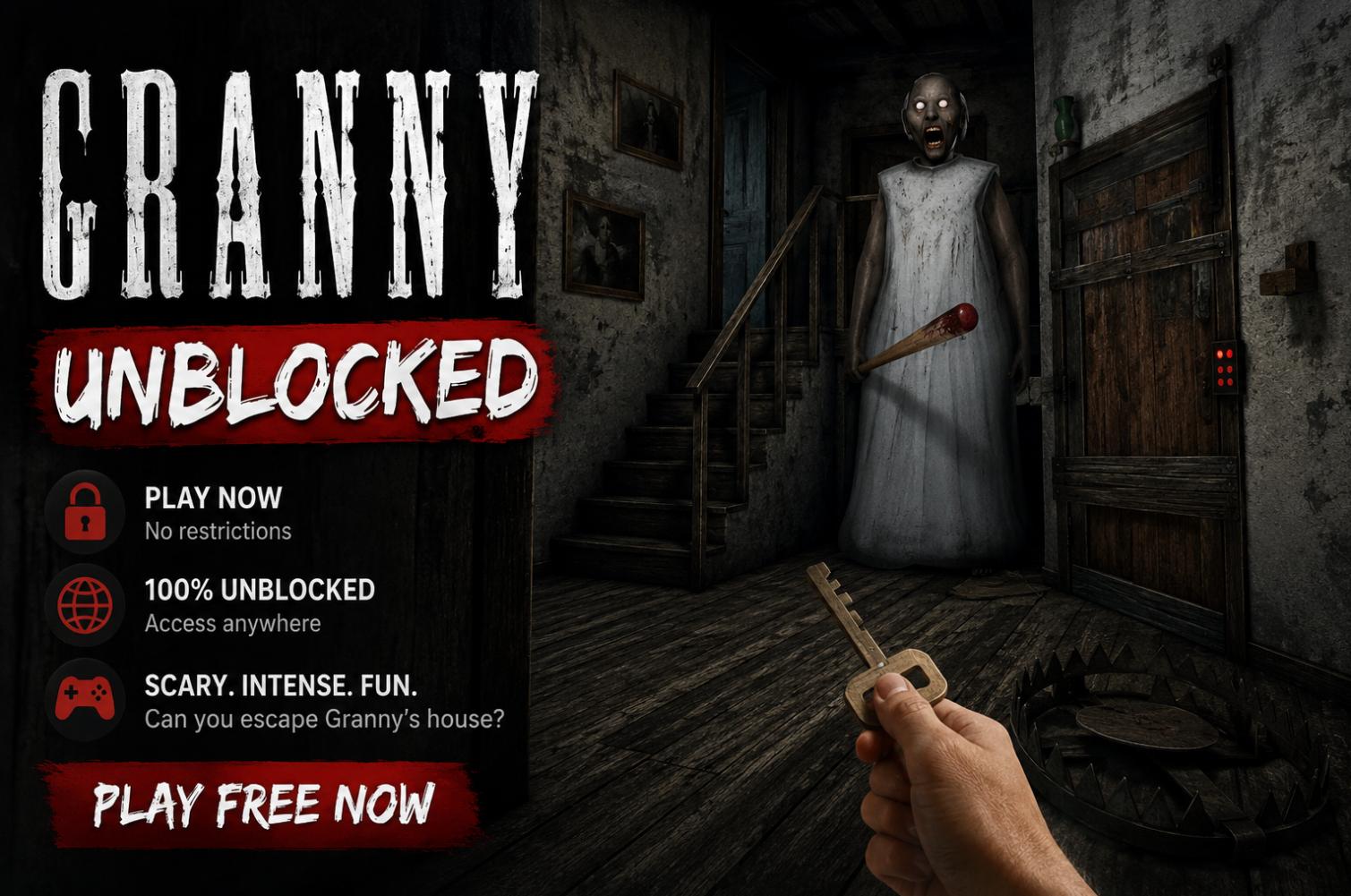 Granny Unblocked: Playing DVloper’s Horror Game in Browser