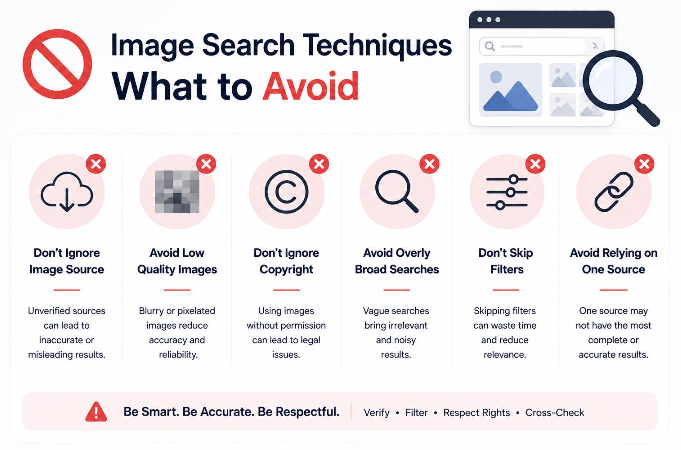 image search techniques infographic
